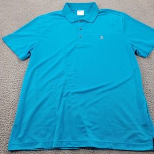 Izod Golf Shirt‎ Mens XL Blue Polo Outdoors Lightweight Classic Short Sleeve